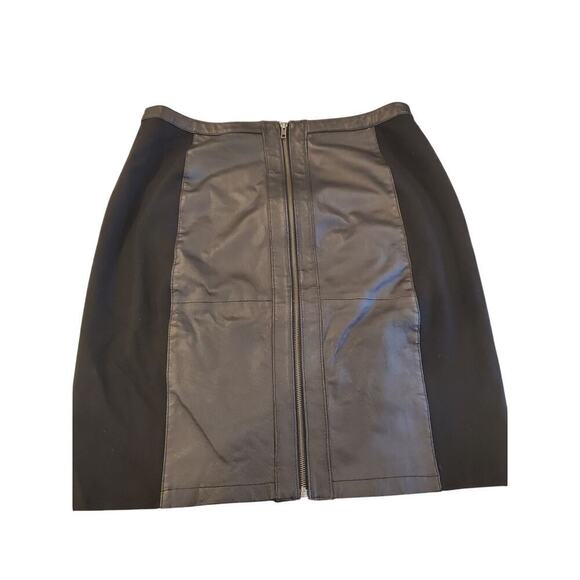 Vintage Jessica London Leather skirt size 14 - Picture 3 of 7
